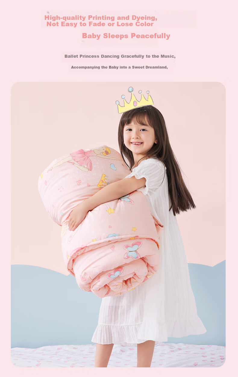 Luolaikids Quilt, Washable All-Cotton Summer Cool Quilt for Infants And Toddlers, Class A Pure Cotton Air Conditioning Quilt, Cooling Comforter 4
