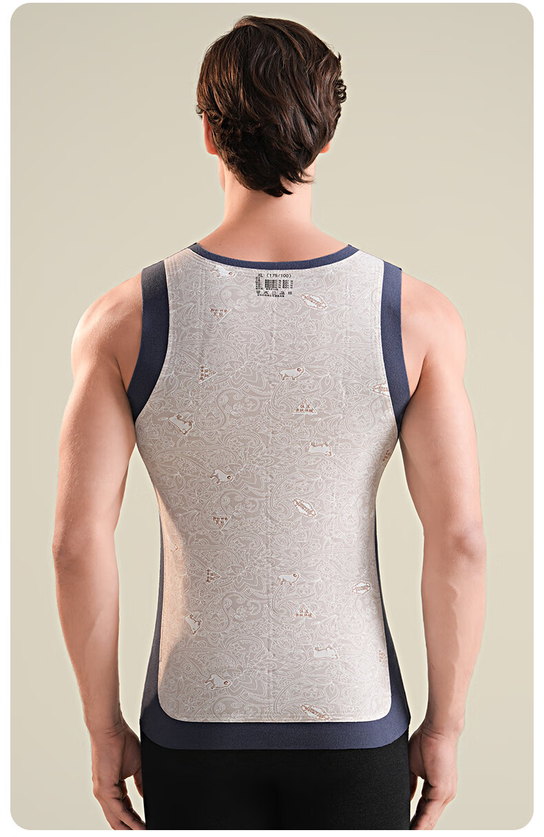 MiiOW Seamless Thermal Wool Waist Support Innerwear Fleece-Lined Thickened Vest Sleeveless Jacket Autumn Winter 19