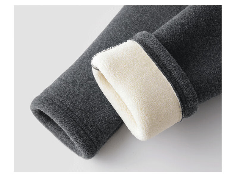 LangSha Women's Northeast Thermal Pants Fleece Lined Thickened 650g Winter Cold-Resistant High Waist Cotton Pants Plus Size Extra Thick Outerwear Leggings 3
