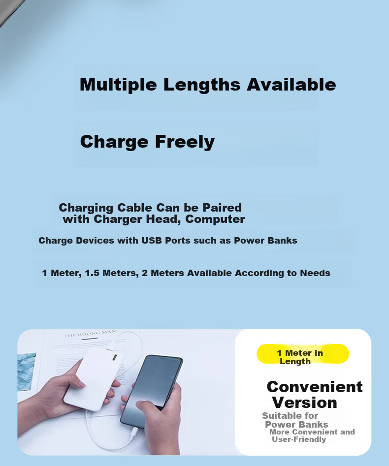 Masentek Type-C Charging Cable, Android Phone Data Cable USB-A to C Fast Charging 6A Compatible with Huawei, Honor, Vivo, Xiaomi, OPPO, Apple Lightning Micro 1 Meter 4