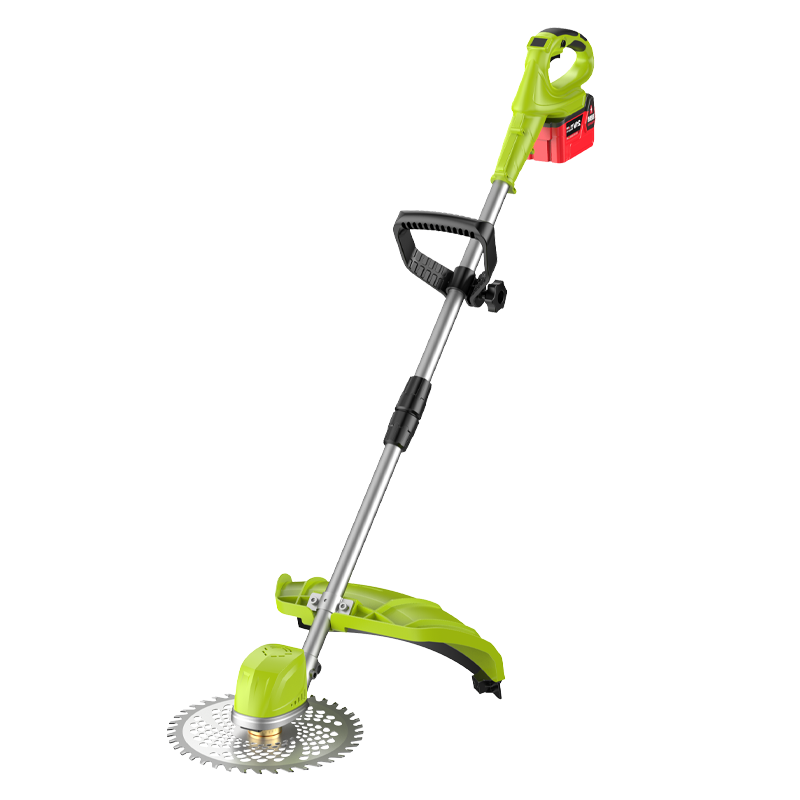 PUANGD Cordless High-Power Brushless Lithium Battery Lawn Mower Electric Grass Trimmer Home Weed Cutter