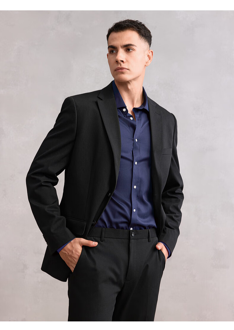 G2000 Men's Spring Autumn Multi-Stretch Business Commuter Suit Anti-Static Antibacterial Mall Same Style 12