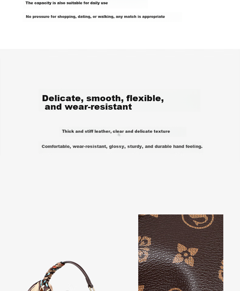 Aiqinghai Handbag, Women's Crossbody Bag, Shoulder Bag, Large Capacity, Light Luxury Brand, Birthday And Mother's Day Gift, Practical Present for Mom 10