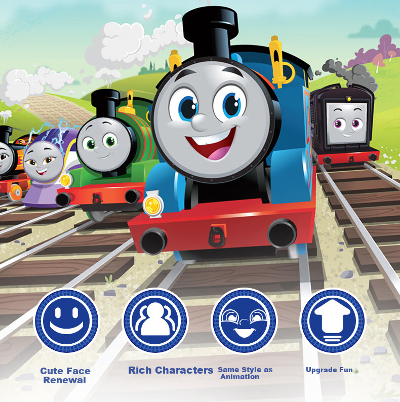 THOMAS & FRIENDS (Random Old Or New Style, 1 Train), Birthday Gift, Alloy Train, Transportation Series JHK82 2