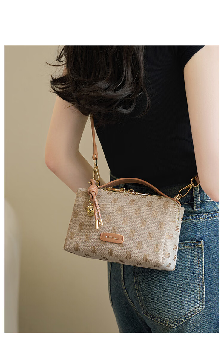 Aokang Women's Handbag, Trendy Phone Bag, Crossbody Shoulder Bag, Light Luxury Small Square Bag, Birthday Mother's Day Gift for Girlfriend Or Wife 3
