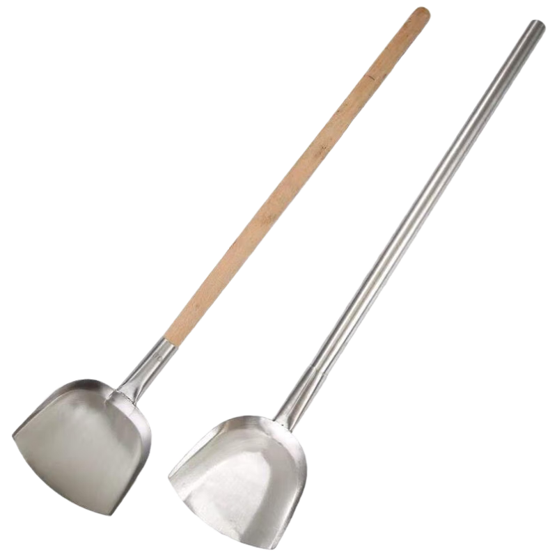 Caitang Smart Stainless Steel Chef Cooking Spatula 19cm Head (Jingcang)