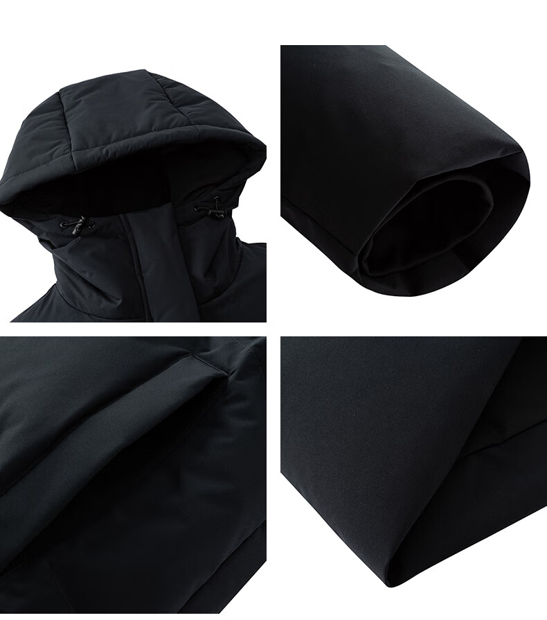 ANTA Bread Down Jacket | Water-Repellent Mid-Length Hooded Cotton Coat 2025 Winter Women's Thickened Warm Fashion Jacket 27
