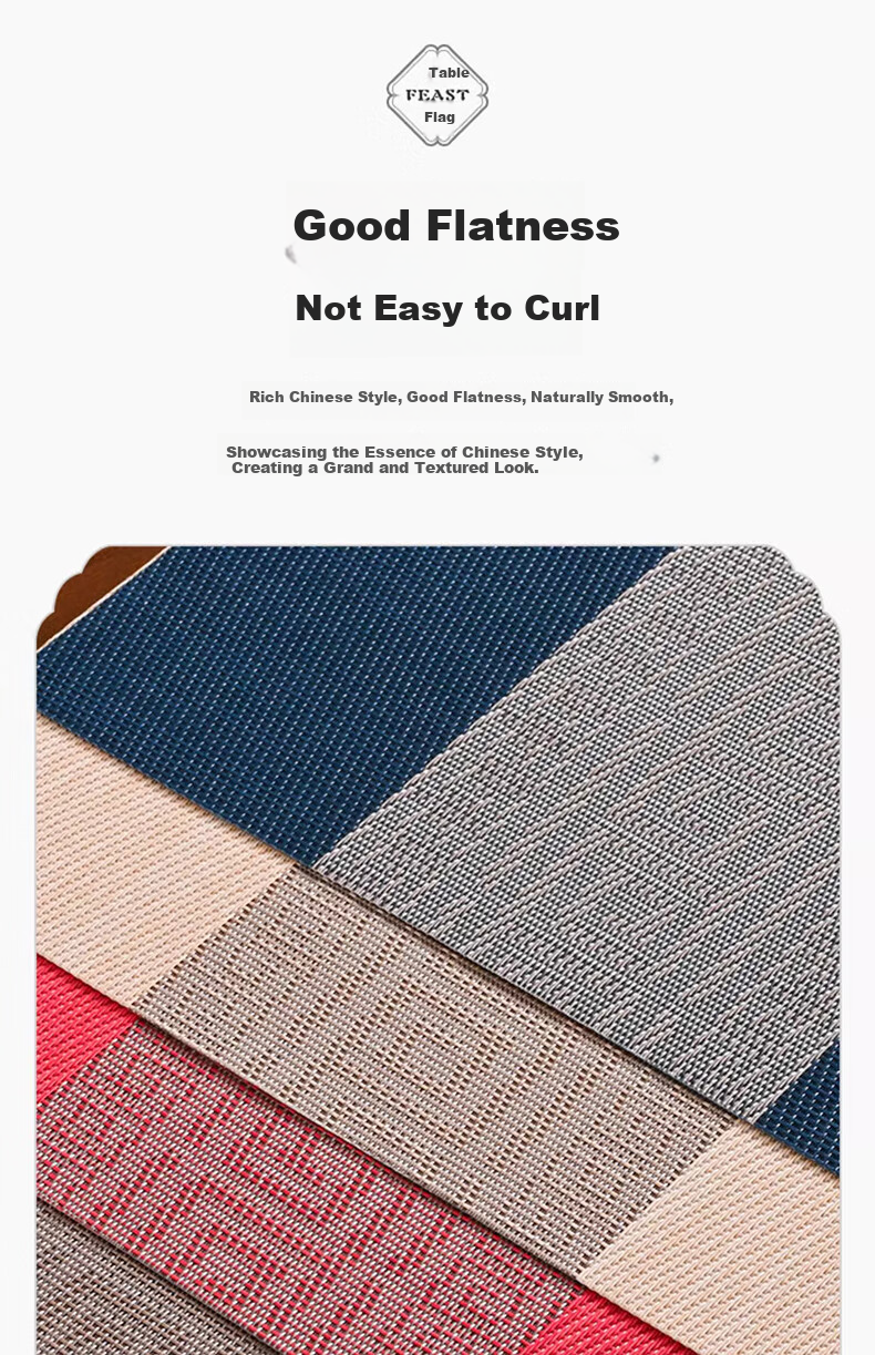 AVIVI New Chinese-Style Table Runner, Coffee Table Cloth, Zen-Style Tea Mat, Waterproof Tea Pad, Dining Table Mat, Long Tea Table Cloth, 30*240 Meters, Zha 6