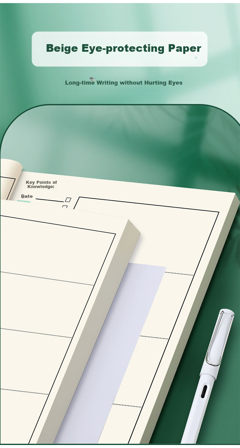 Zuolanzhe [Back to School Essential] 3-Pack Error Correction Notebooks for Primary School Students, A5 Loose-Leaf Correction Books for Chinese, Math And English, Error Correction And Mistake Collection Tool for Grades 1-4 6