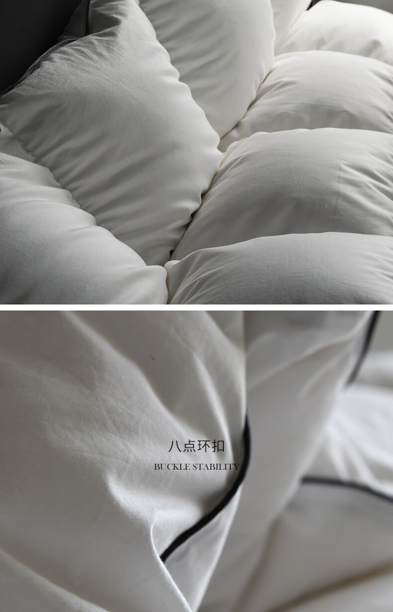 SIDANDA down Comforter, 4A Grade 95% White Goose Down, 100 Count Pure Cotton Antibacterial Goose Down Filling, Summer Quilt, 200*230cm 8