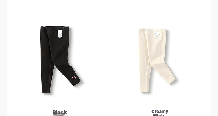 BALABALA Girls' Leggings, Children's Pants, Autumn Trousers for Young Kids, Elastic Pants, Comfortable, 209325108001 16
