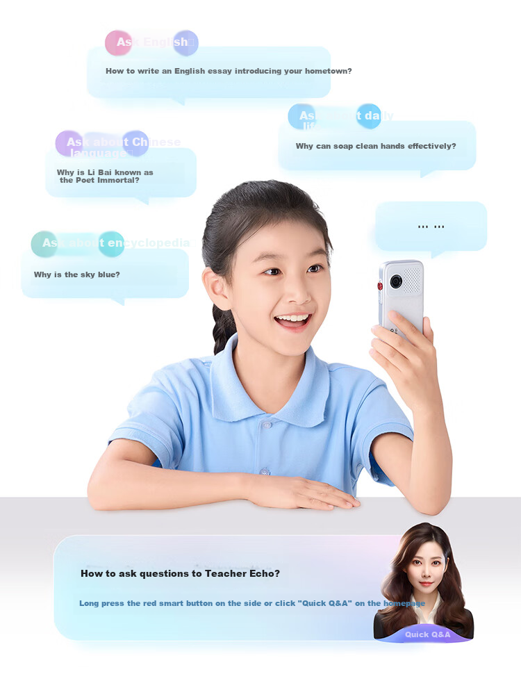 Youdao All-Screen Listening Treasure M7 128GB [Gaokao Original Sound], AI English Learning Device, Audio Player, Vocabulary Machine, Study Aid, Repeater 12