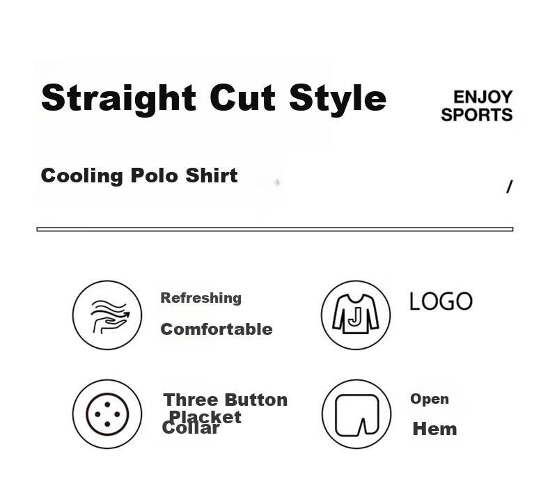 Huili Short-Sleeve Polo Shirt for Men, Summer Casual Men's T-Shirt with Collar, Breathable Men's Top 8