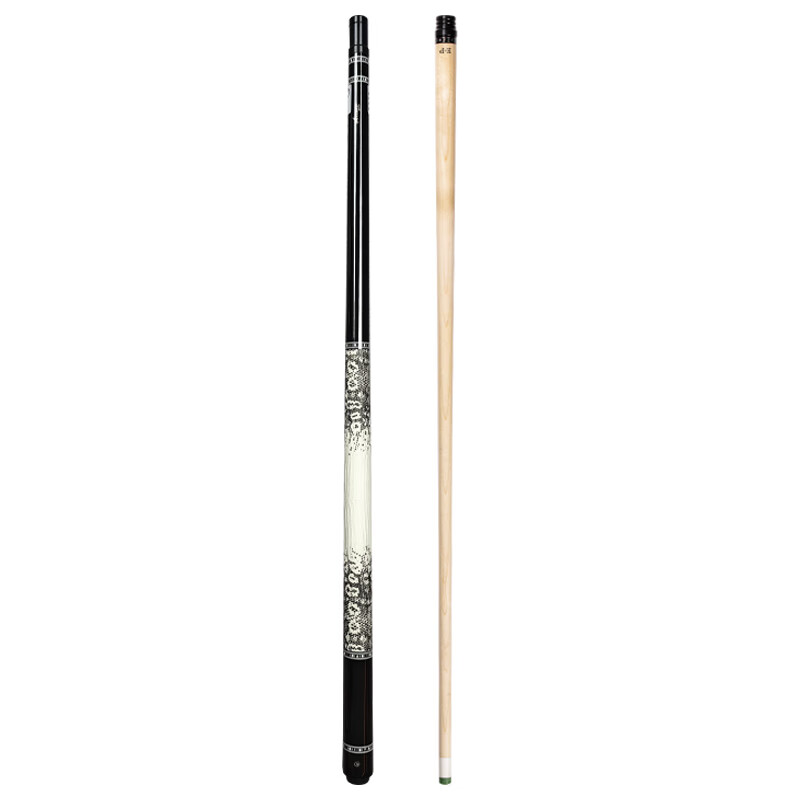 Lancôme Victory Series Kunling White Leather Grip Large Head Chinese Style Black Eight American Scoring Maple Split Cue Stick