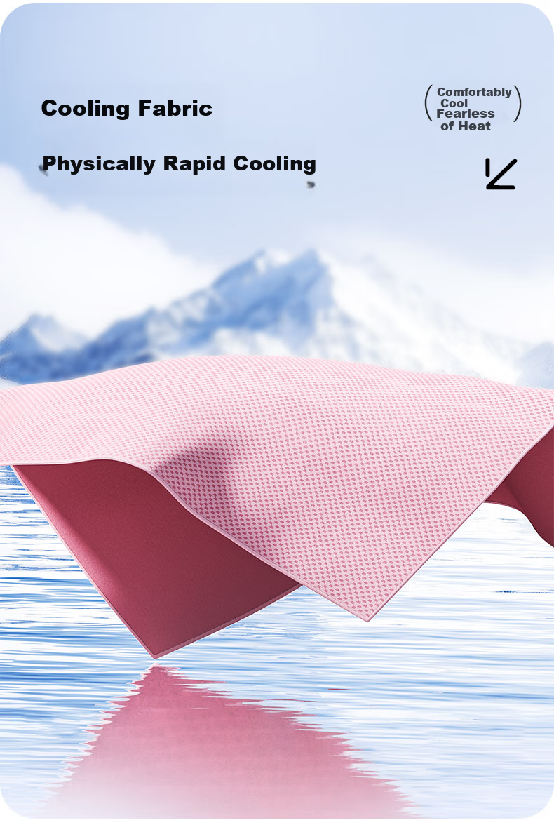 ANTA Cooling Sports Towel, Outdoor Swimming Fitness Quick-Dry Portable Travel Swimming Cool-Touch Non-Stick Blue 3