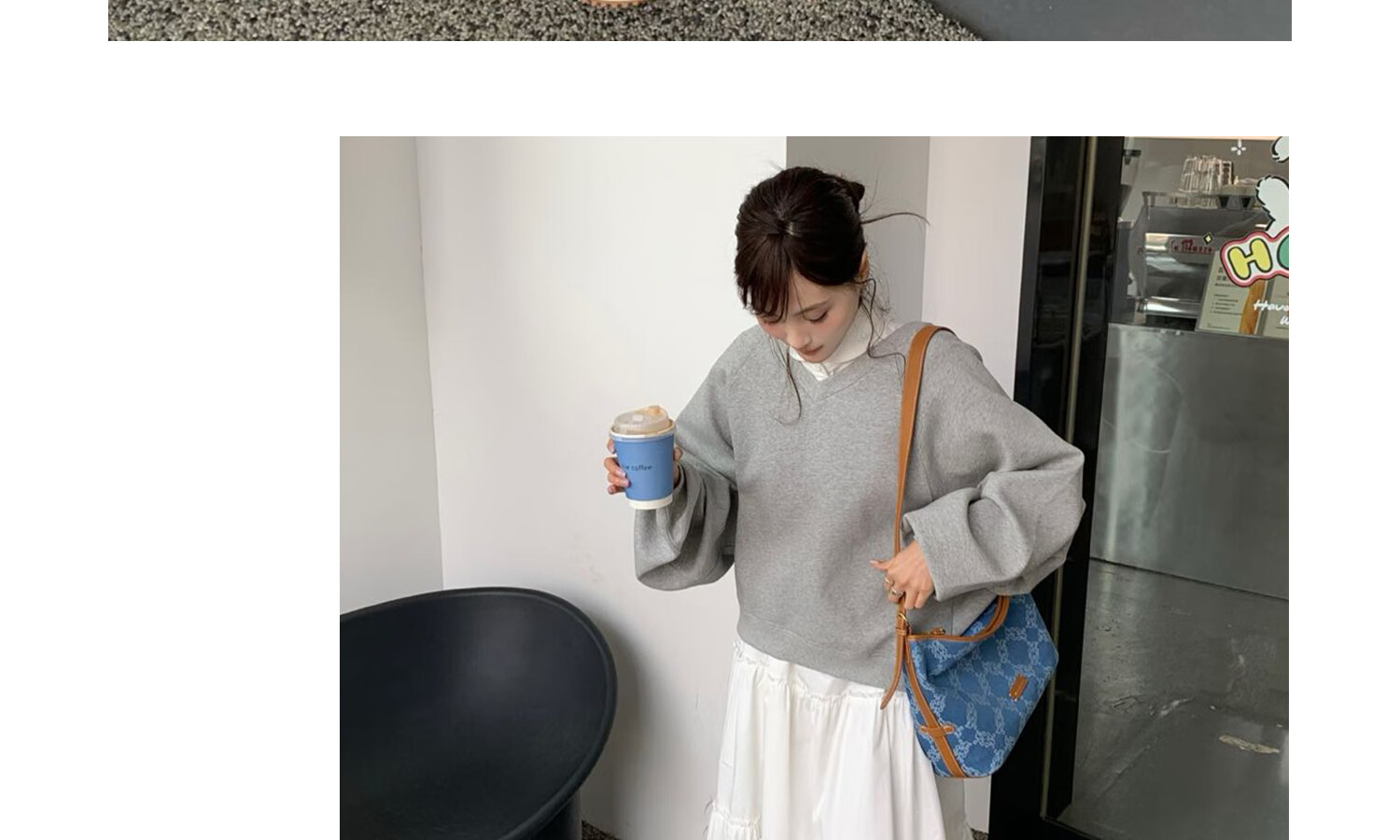 Wanlima New HOBO Bag, Denim Tote Bag, Versatile Commuter Shoulder Crossbody Bag for Women, Birthday Gift for Girlfriend 10