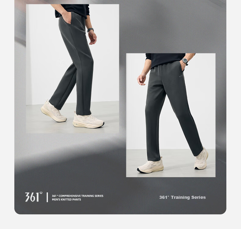 361° Men's Pants, Spring And Summer New Style, Sports Trousers, Loose-Fitting Running Casual Five-Minute Straight-Leg Pants, 652534708-4 4