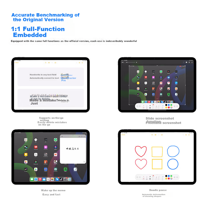 Стилус COOLSTART для Apple Pencil (USB-C), совместимый с iPad 11, емкостный стилус для письма, альтернатива Apple Tablet, защита от случайных нажатий