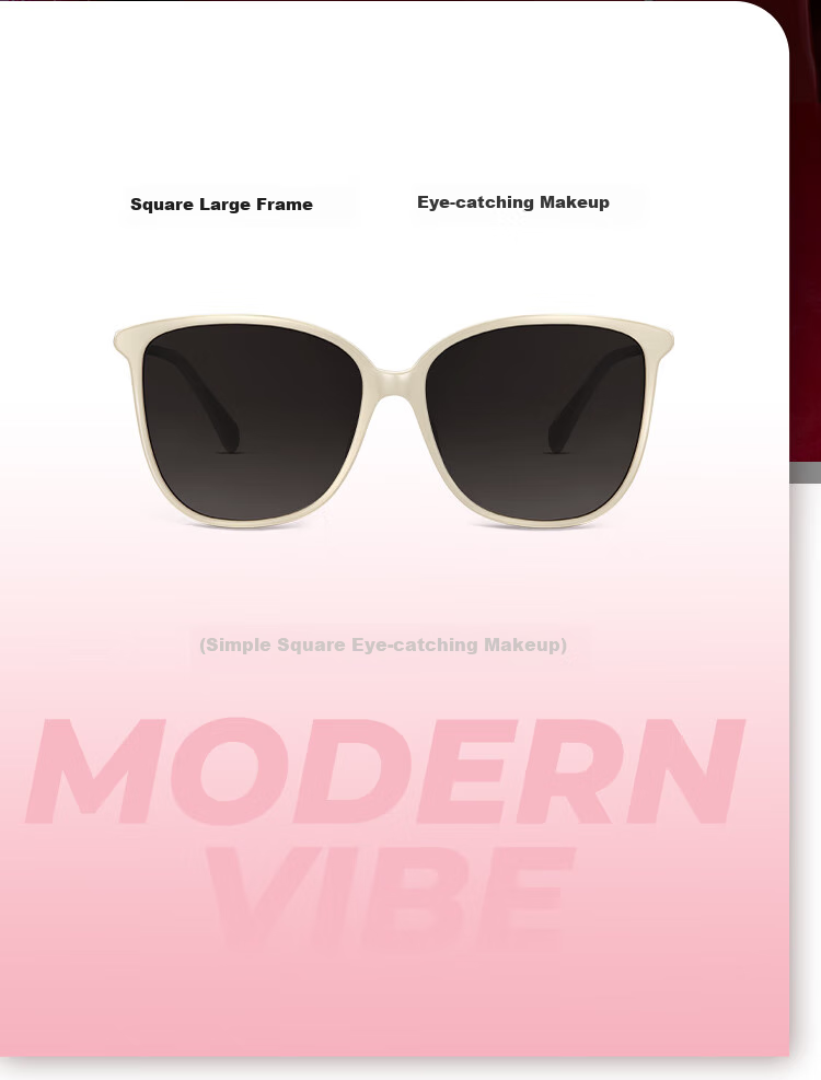 LOHO Sunglasses for Women, UV Protection, HD Polarized Lenses, Cycling, Driving, Eye Protection, Sun Protection, Internet-Famous Sunglasses, Face-Flattering Glasses for Me 2