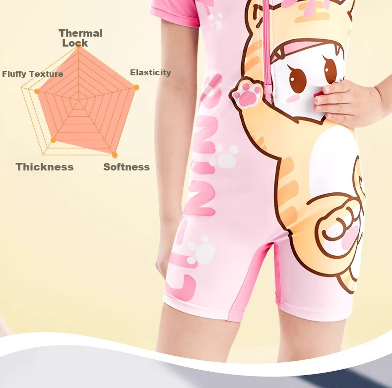 LI-NING Kids Swimsuit Girls Boys Toddler Fashion One-Piece Swimwear Size 130 10