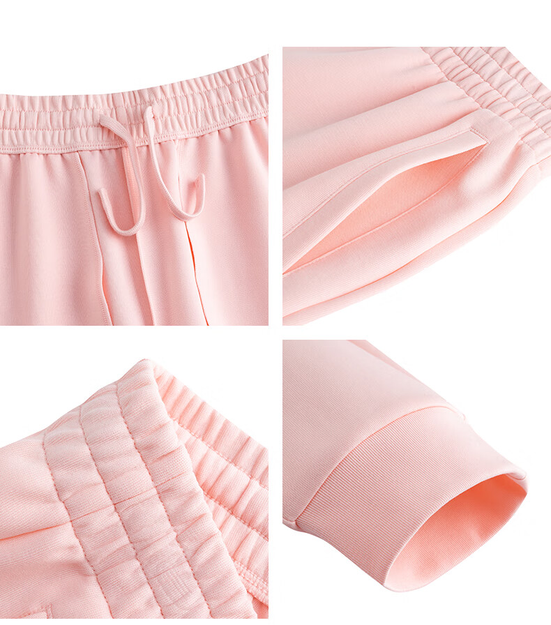ANTA Women's Drawstring Jogger Pants 2026 Summer Knit Sport Trousers Casual Versatile Pants 9