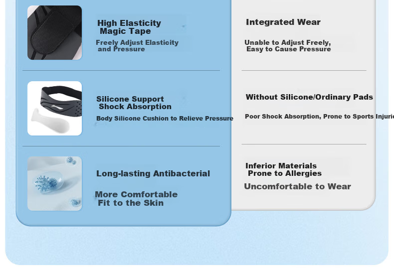 Li-Ning Patellar Strap Knee Brace, Sports Fixation, Hiking, Running, Jump Rope, Badminton, Meniscus Knee Protector, Prevents Sprains 11