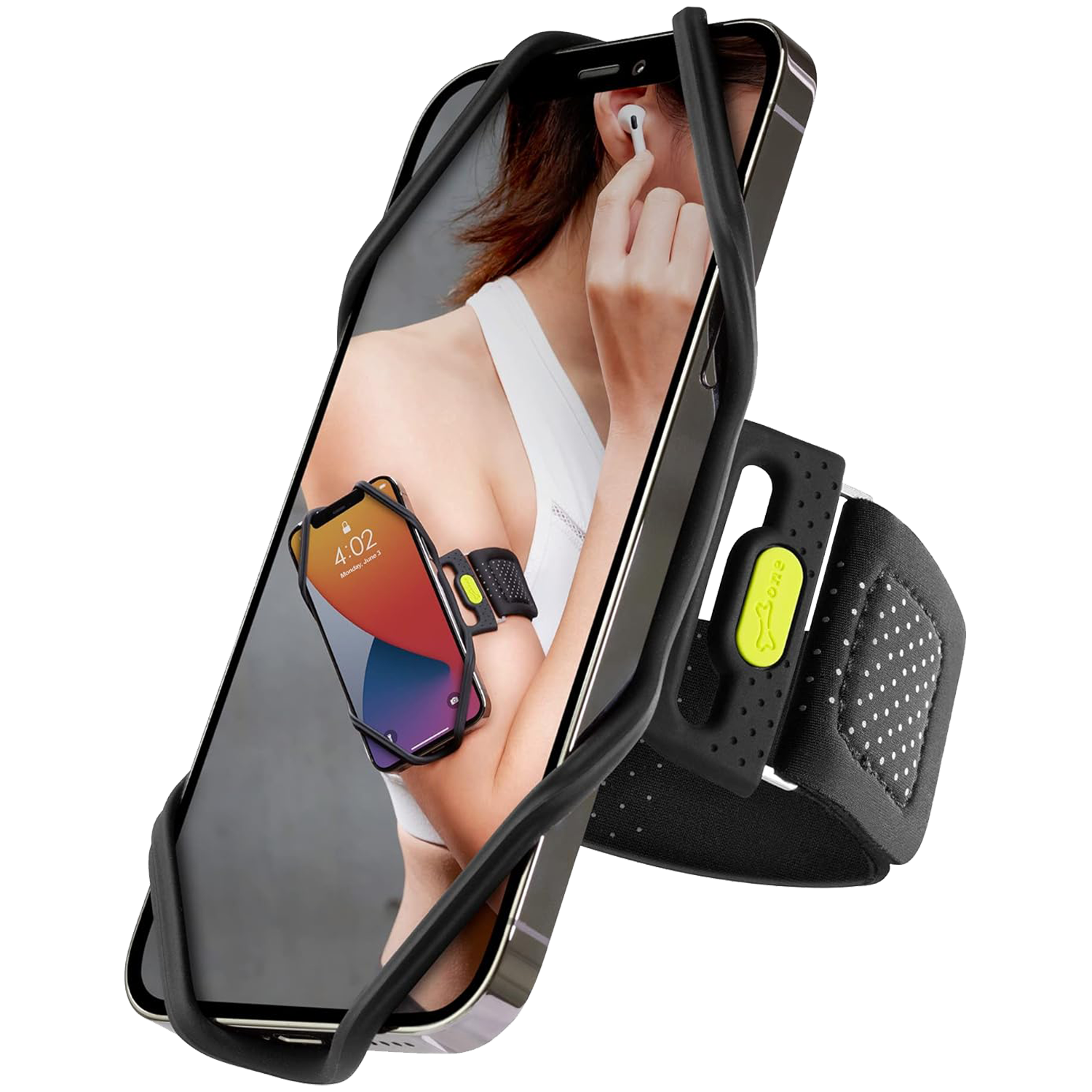 Bone Outdoor Sports Arm Bag, Running Armband for Men And Women, Multifunctional Arm Wrist Bag, Phone Holder, Professional Sports Fitness Equipment