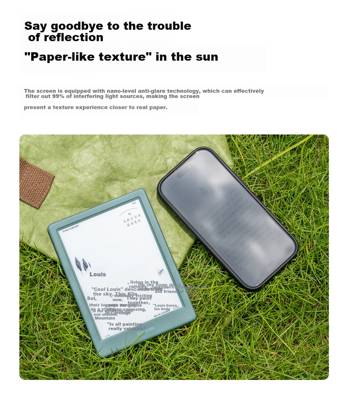IReader [New Product Launch] Neo3 Long Battery Version, 6-Inch E-Reader, Smart Reading Device, AI E-Ink Screen E-Book Reader, Tablet for Reading, Learning, And Comics, Yugu 9