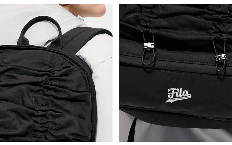 FILA FUSION FILA Trendy Women's Backpack 2025 Winter Fashion Casual Laptop Backpack 3