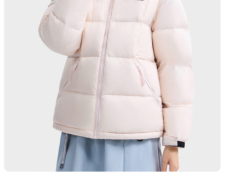 Qieluotuo Collaboration "Heat Energy" down Jacket, Unisex Outdoor Thickened Hooded Puffer Coat, M34CR07725 12