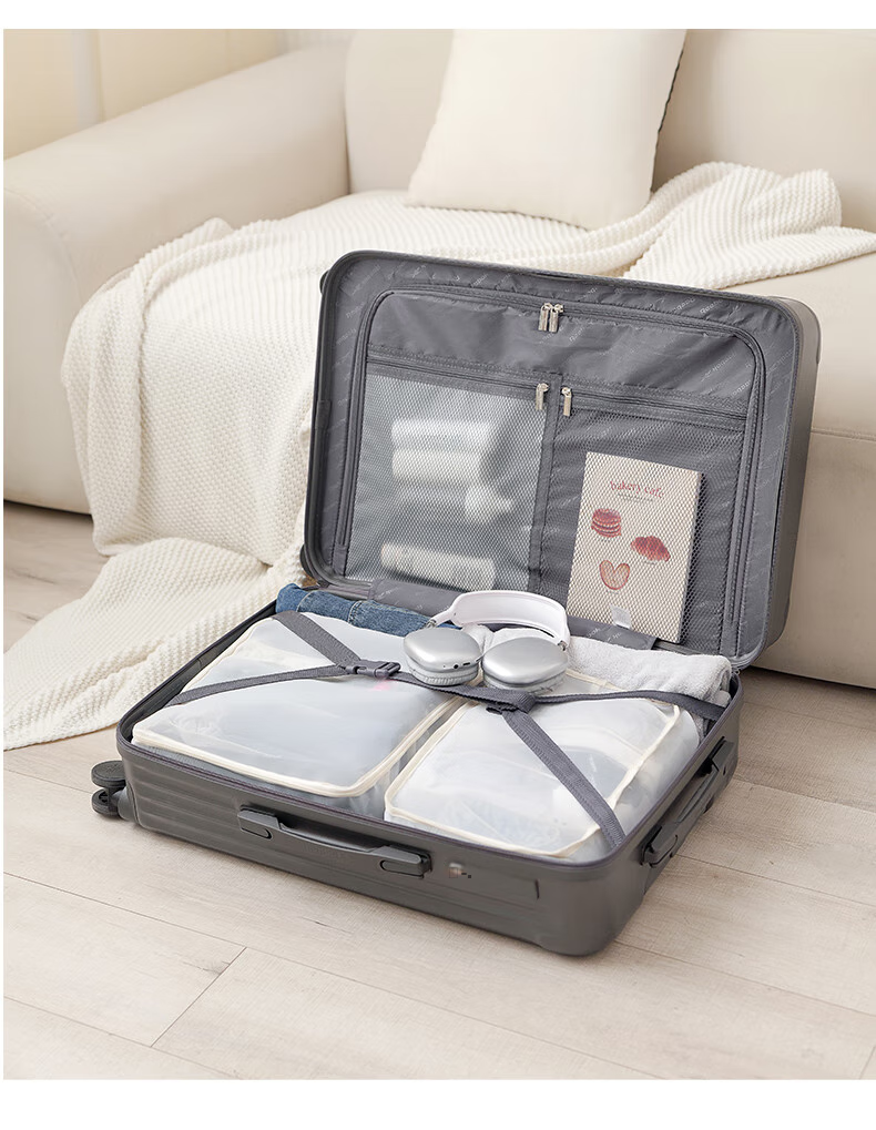 Reebok PC Multifunctional Carry-on Luggage Trolley Case Travel Suitcase with Password Lock 20-inch 19