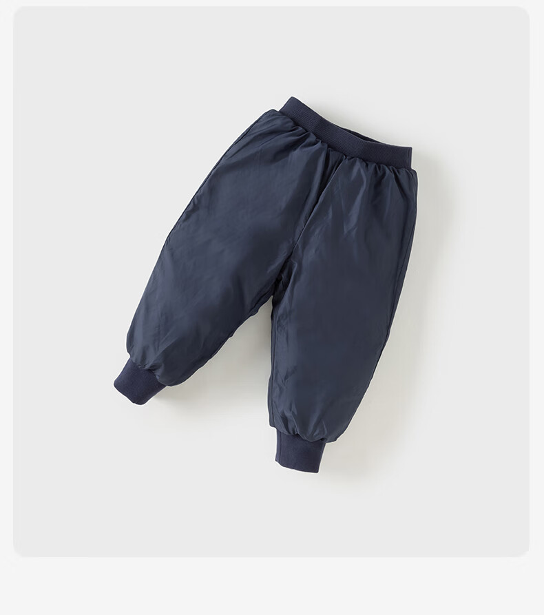 DAVE & BELLA Kids Waterproof Down Pants Autumn Winter Girls Warm Thick Jogger Trousers 4
