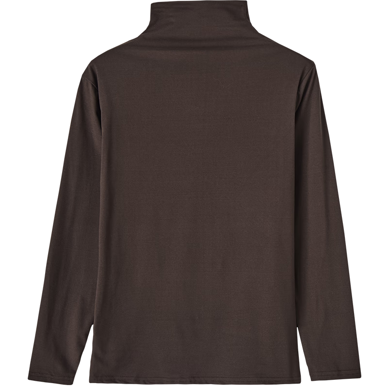 Dme Gentle Mask T Winter Commuter High Neck Shoulder-Fitting High Elasticity Women's T-Shirt