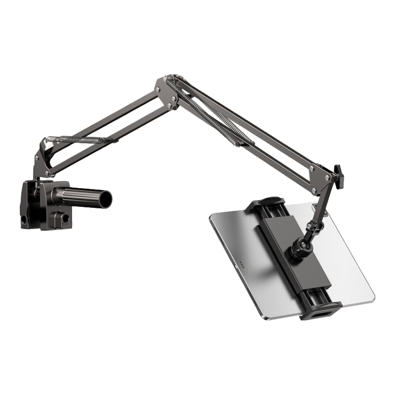 LINGCHEN Tablet Stand, Bedside Phone Holder, Lazy Stand, IPad Desktop Multi-Functional Armrest, Bedside Video Watching, Online Classes, Overhead Shooting, 360° Adjustable Support Stand, LC-CT