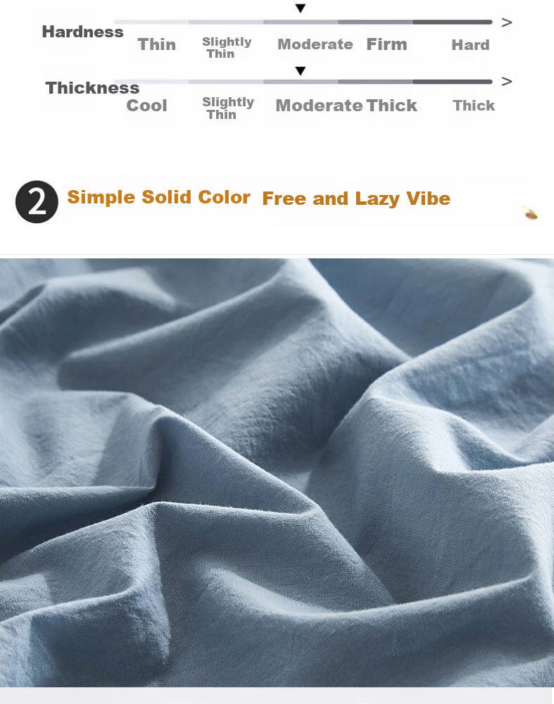Nanjiren Skin-Friendly Duvet Cover Single Piece, Single Bed College Dormitory Washable Quilt Cover Single Piece Bedding, 200*230cm 4