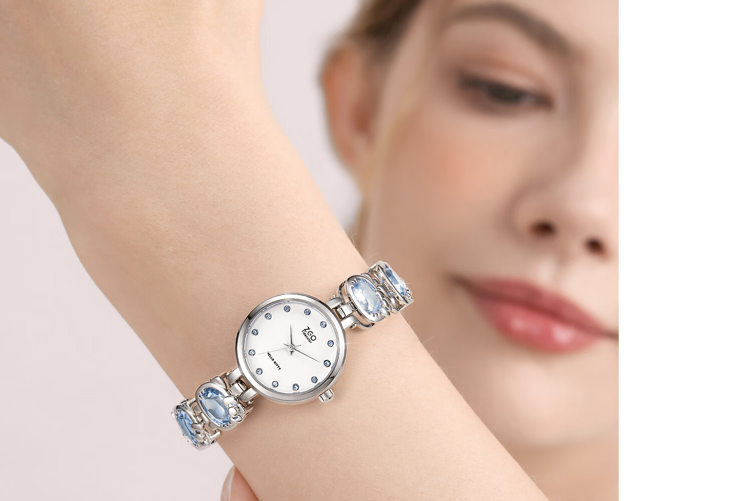 ZGO Sanrio Women's Mechanical Style Quartz Watch Small Dial Student Bracelet Valentine's Day Gift for Girlfriend 28