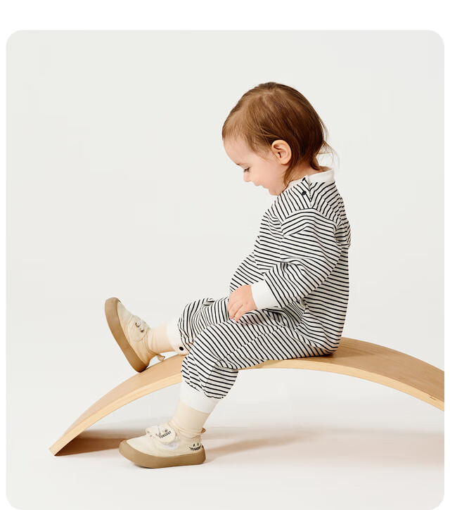 TONGTAI Baby Romper Spring and Autumn Infant Clothing Boys Girls Casual Jumpsuit Crawling Suit Kidswear Black 66cm 5