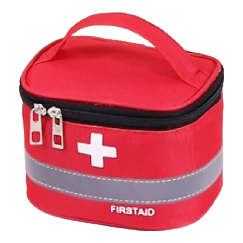 Bonayun Travel Medicine Storage Bag, Outdoor First Aid Kit, Portable Handheld Home Medicine Pack, Student Emergency Medical Kit