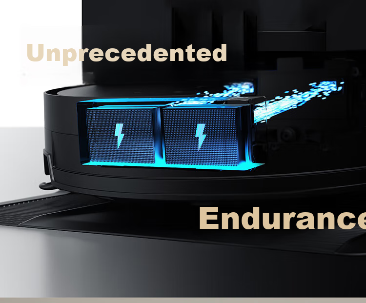ECOVACS Robot Vacuum X11 PRO, All-In Automatic Cleaning And Washing, Drum Mop, Black And Silver, Fully Automatic Water Inlet And Outlet, Ultra-Thin Recessed Model 18