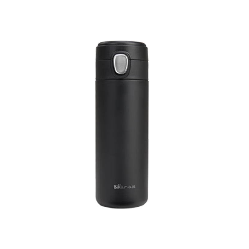 Bear Insulated Tumbler Electroplated Flip Lid Dual Drink Cup 316L Stainless Steel Portable Car Student Gift 420ml