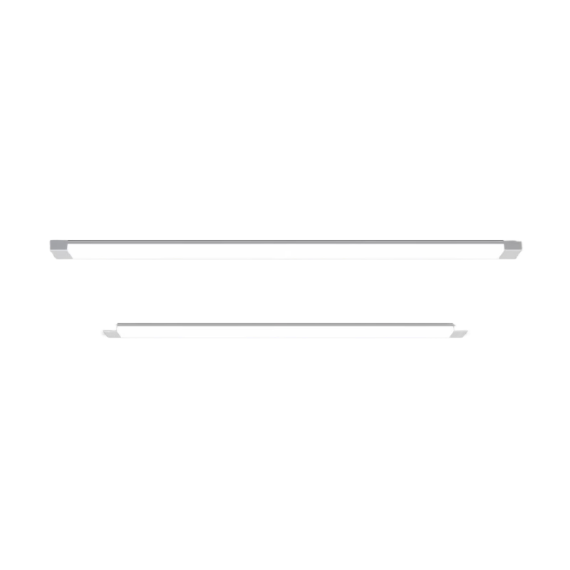 Yunzhizhuo LED Amoeba Bracket Light T8 Integrated Three-proof Purification Daylight Tube Ultra-thin Office Strip Light 1.2m [60W]