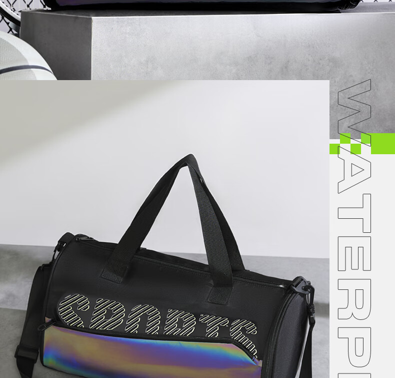 361° Swimming Bag Wet and Dry Separation Storage Bag Fitness Travel Bag Unisex Sports Training Toiletry Waterproof Bag 16