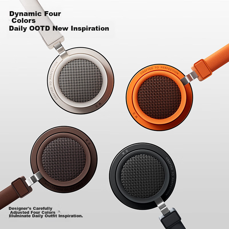 Беспроводные Bluetooth-наушники Manbuzhehuazai Doo Ace, ретро-стиль, Bluetooth 6.0, проводное и Bluetooth-соединение, для Apple, Huawei, Xiaomi, цвет "Мать-жемчуг белый"