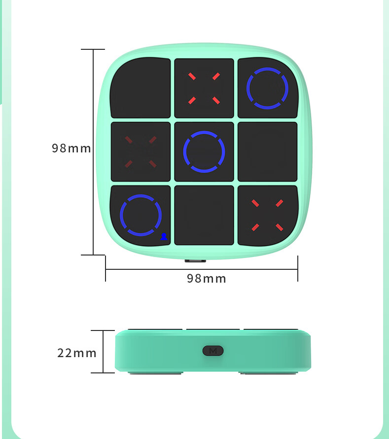 Raptor Super Tic-Tac-Toe Electronic Educational Toy Children's Three-in-a-Row Game Boys Gift Portable Camping Board Game Mind Training 1