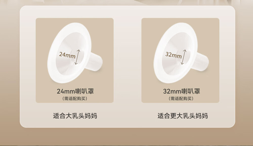 YEEHOO Hands-Free Automatic Portable Neck-Hanging Smart Breast Pump [Dual Frequency + Micro Vibration] Double-Sided Powerful Suction 1
