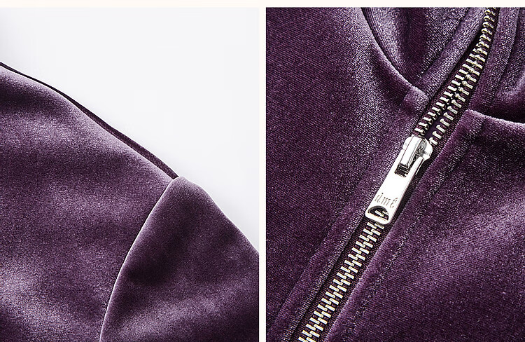 Demana Modern Luxury Spring Autumn Glossy Elegant Velvet Stand Collar Lantern Sleeve Adjustable Drawstring Hem Jacket for Women 10