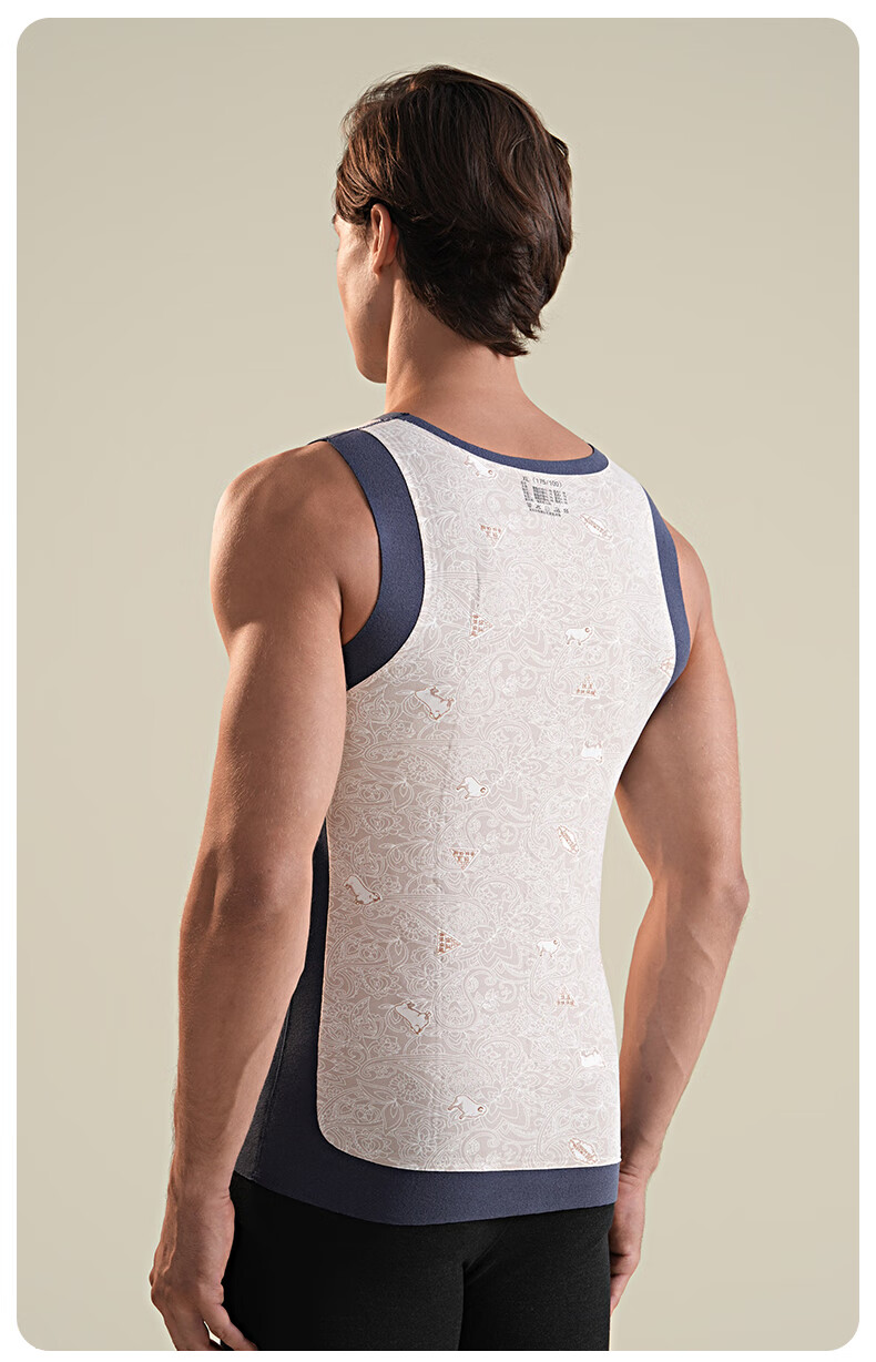MiiOW Seamless Thermal Wool Waist Support Innerwear Fleece-Lined Thickened Vest Sleeveless Jacket Autumn Winter 18