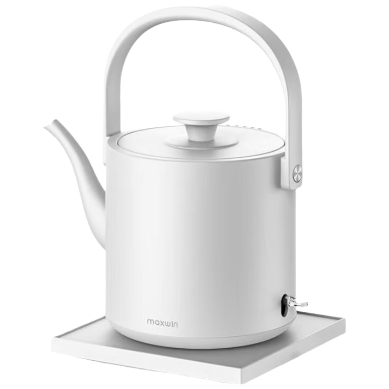 Manwei [Government Subsidy] Electric Kettle Stainless Steel Household Water Boiler Tea Kettle 0.8L 22088J PRO White JD Self-operated