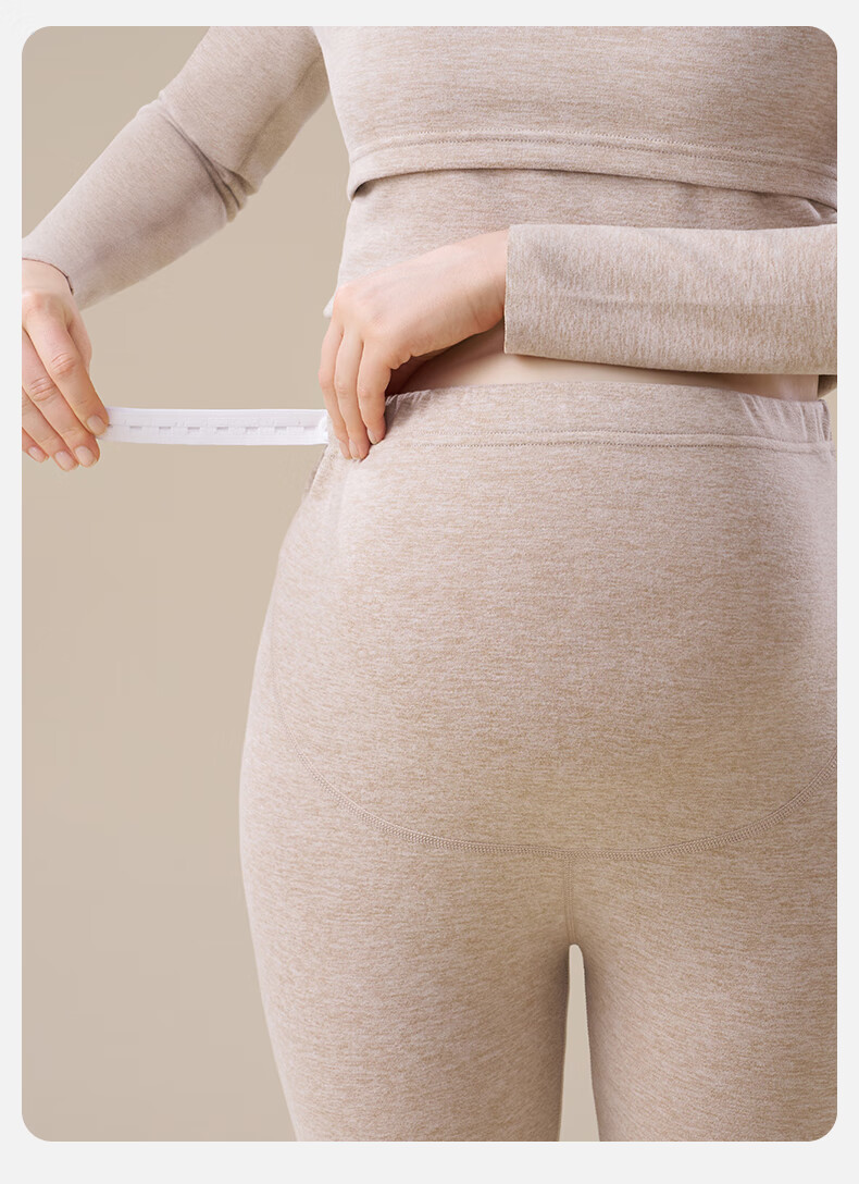 MiiOW Maternity Thermal Underwear Set for Women Postpartum Nursing Velvet Autumn Winter Plus Size Confinement Wear 20