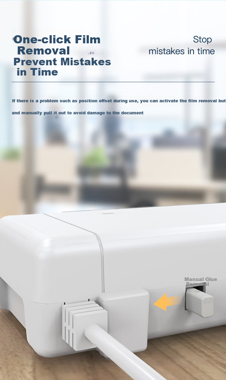 COMIX Compact Home Photo Laminator/A4 Commercial Office Document Photo Laminating Machine, Film Lamination/Coating/Hot Laminating F1001W 5
